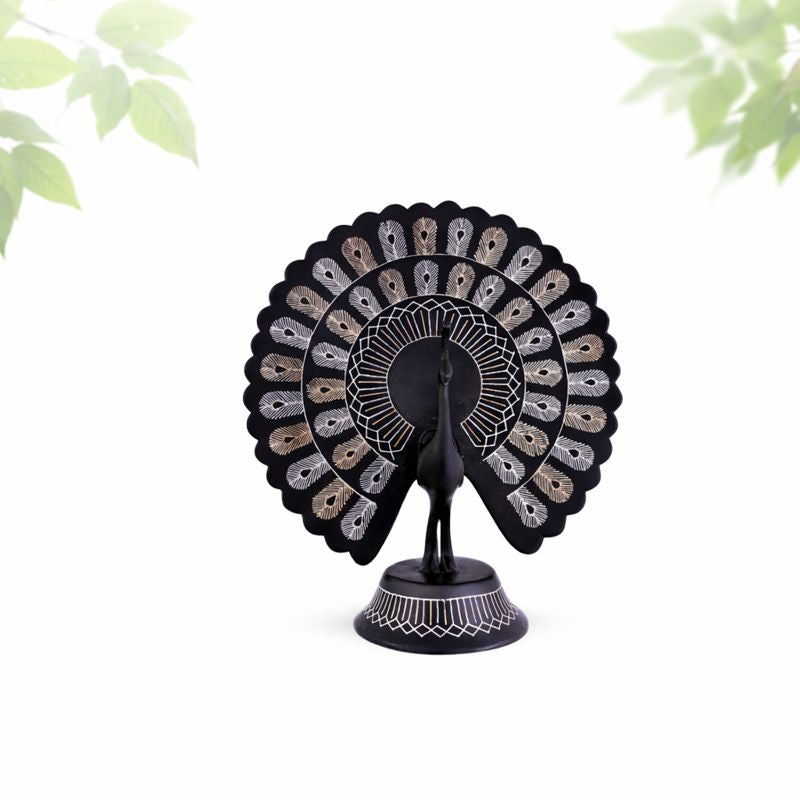 Bidri Handicraft Peacock