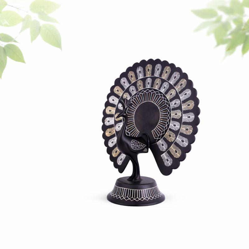 Bidri Handicraft Peacock