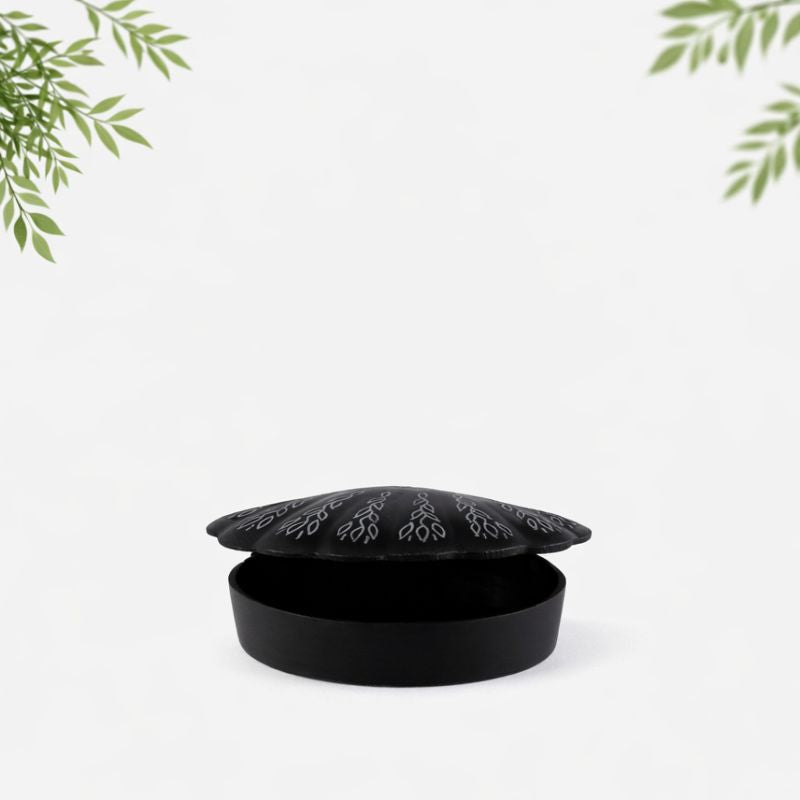 Bidri Shell Box