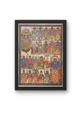Handcrafted Madhubani Dashavtar Wall Art