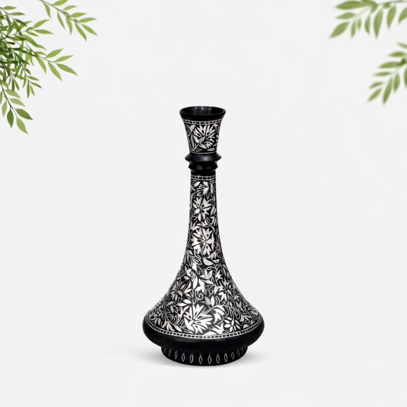 Bidri Shanai Flower Vase