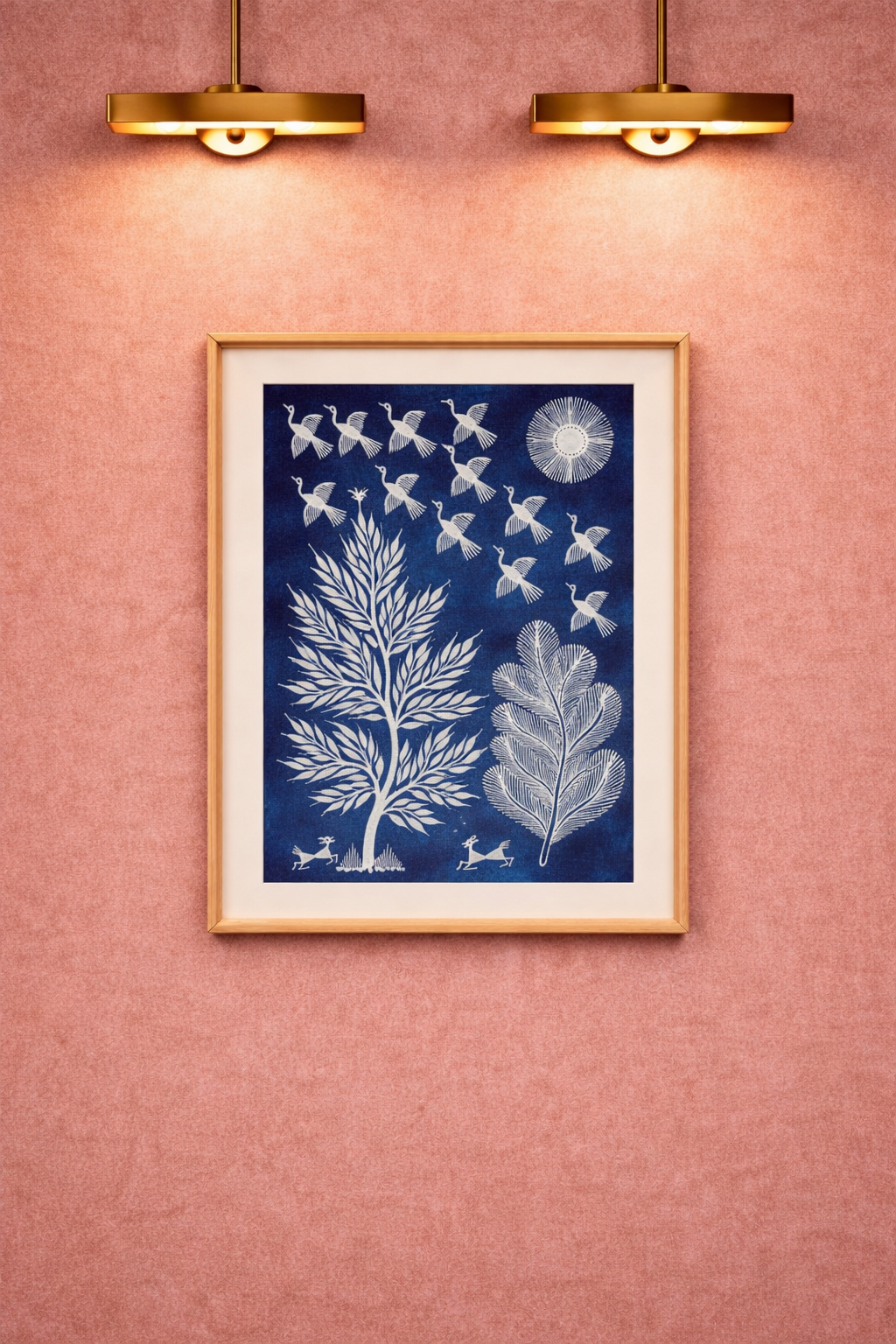 Warli Flight of Harmony Art